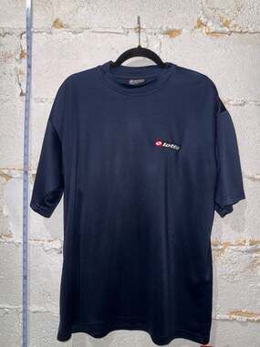 Lotto ATP Tour Navy Blue Performance Tennis T-Shirt